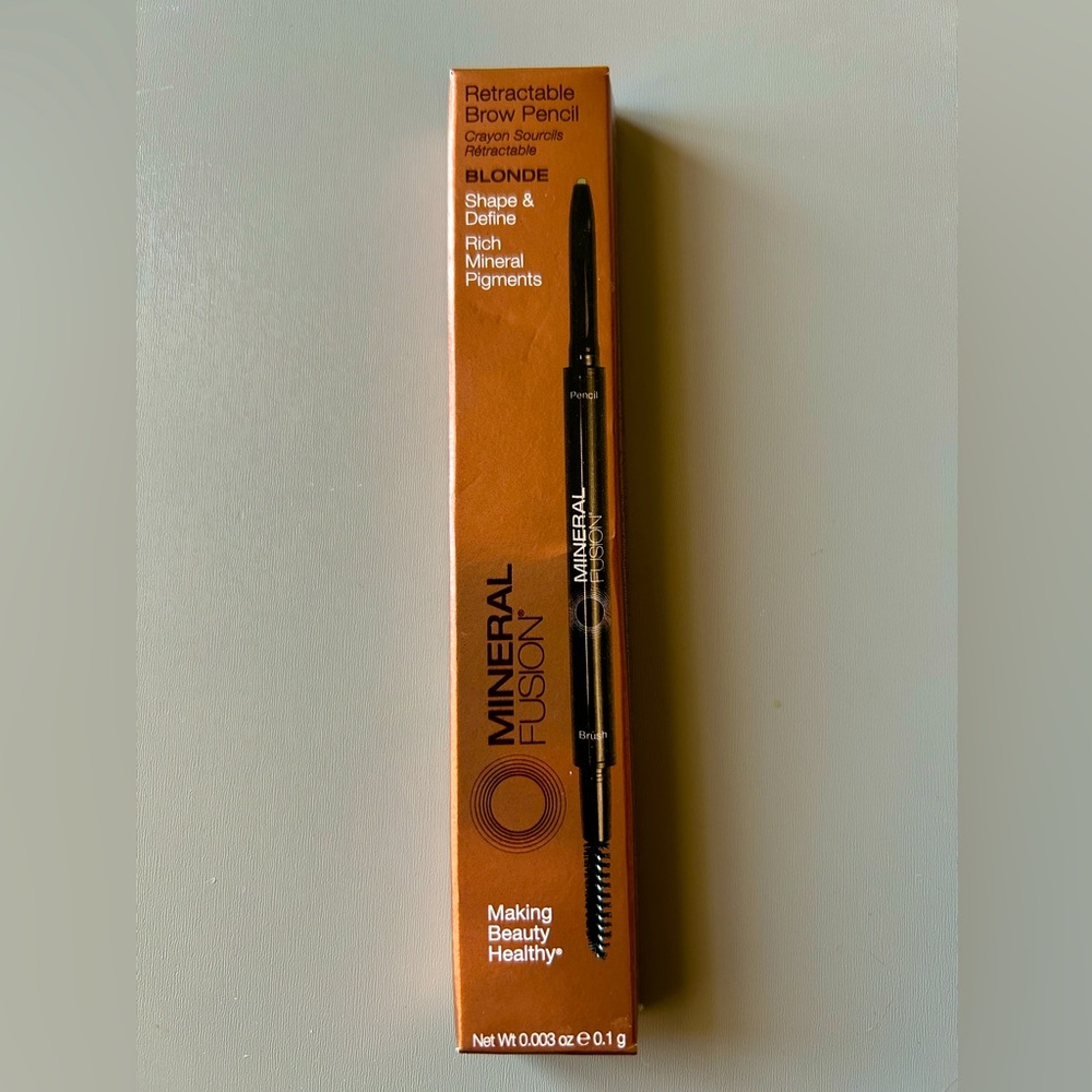 NEW Mineral Fusion Retractable Eyebrow Pencil - Blonde